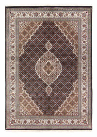 Alfombra persa - Tabriz - 202 x 138 cm - azul oscuro