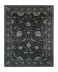 Alfombra Ziegler - 309 x 246 cm - azul oscuro