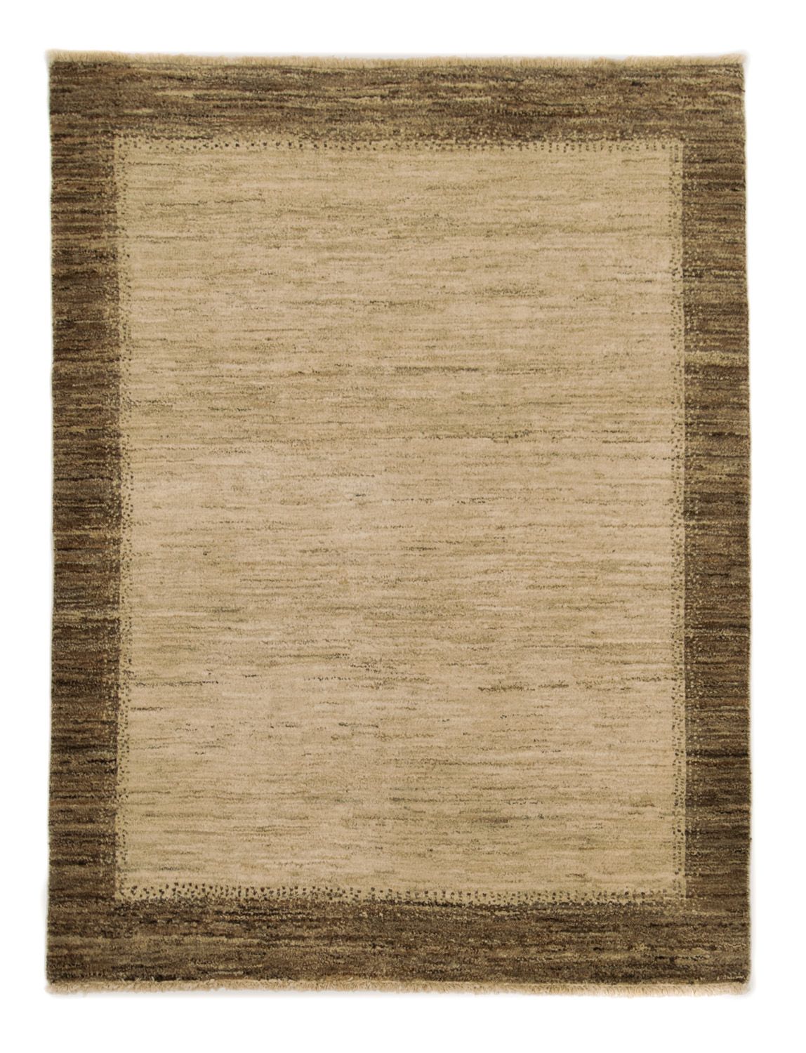 Alfombra Gabbeh - Indus - 160 x 125 cm - beige