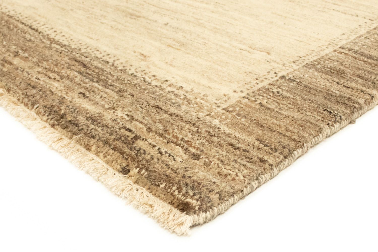 Alfombra Gabbeh - Indus - 160 x 125 cm - beige