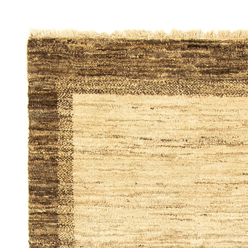 Alfombra Gabbeh - Indus - 153 x 123 cm - marrón claro