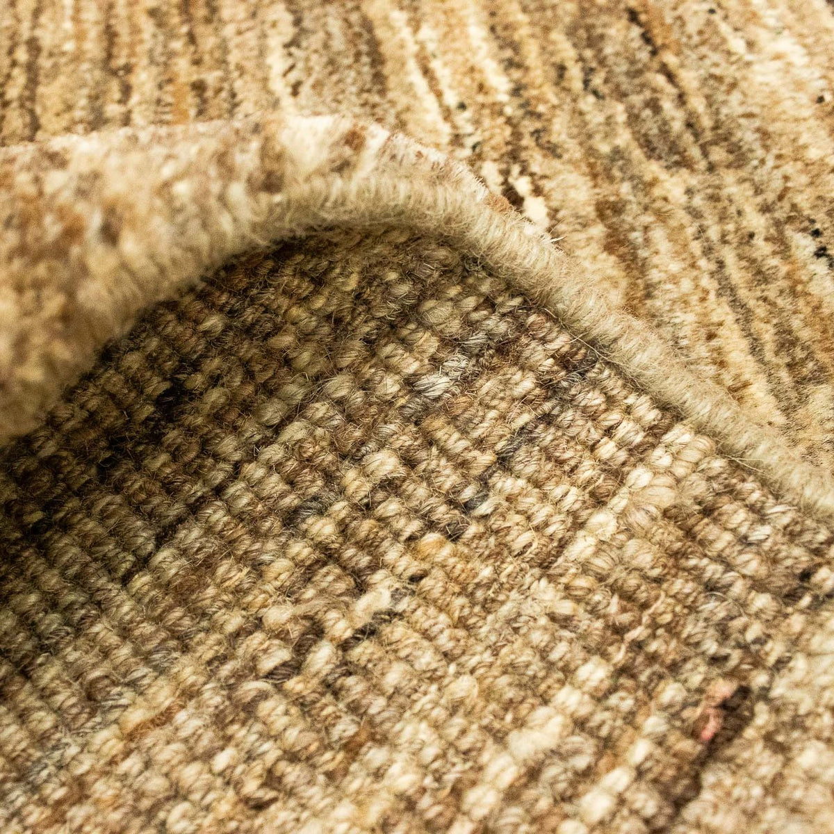 Alfombra Gabbeh - Indus - 147 x 97 cm - beige oscuro