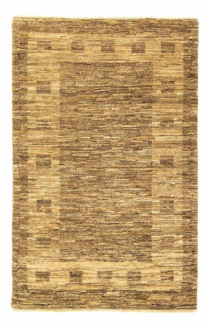 Alfombra Gabbeh - Indus - 153 x 95 cm - marrón claro