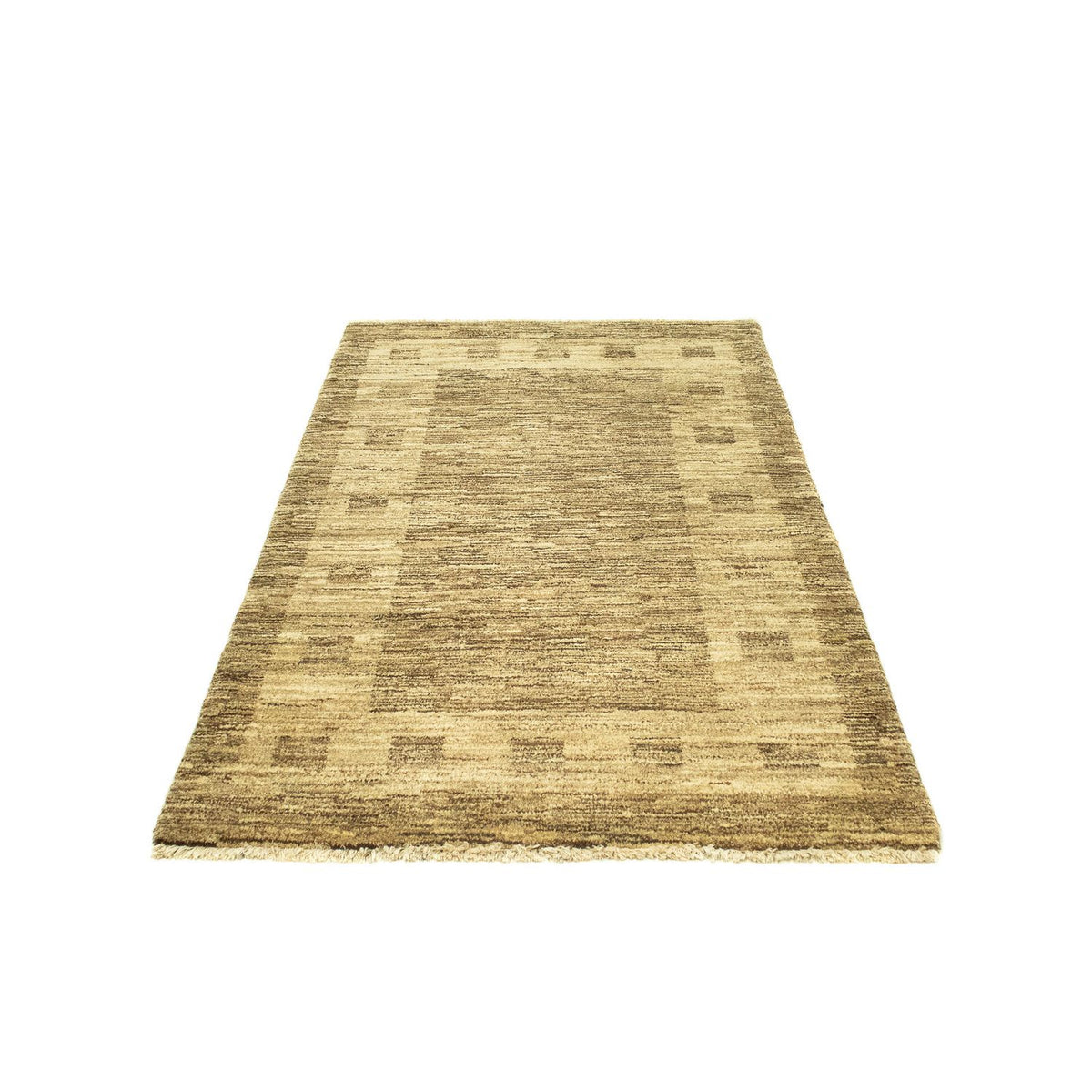 Alfombra Gabbeh - Indus - 153 x 95 cm - marrón claro