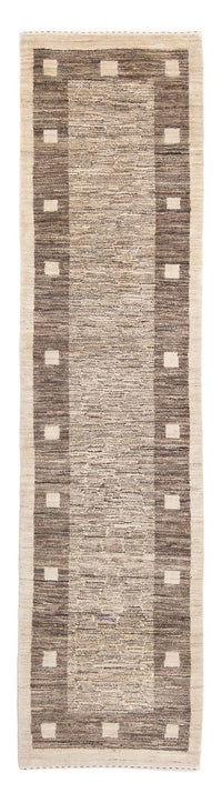 Alfombra de pasillo Alfombra Gabbeh - Persa - 300 x 74 cm - beige