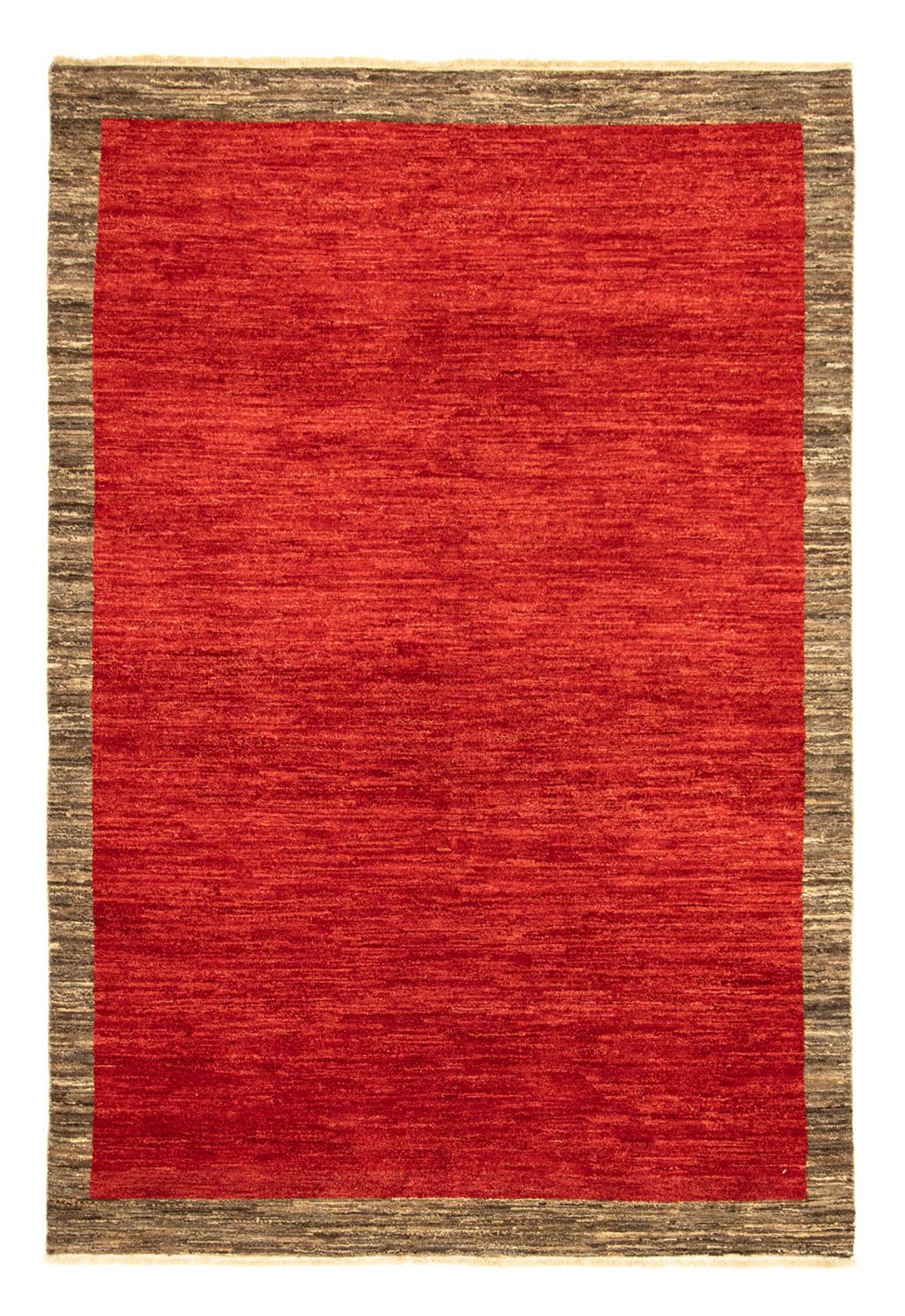 Alfombra Gabbeh - Indus - 248 x 169 cm - rojo