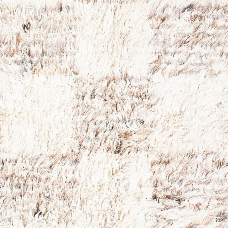 Alfombra de pelo largo - 252 x 172 cm - beige