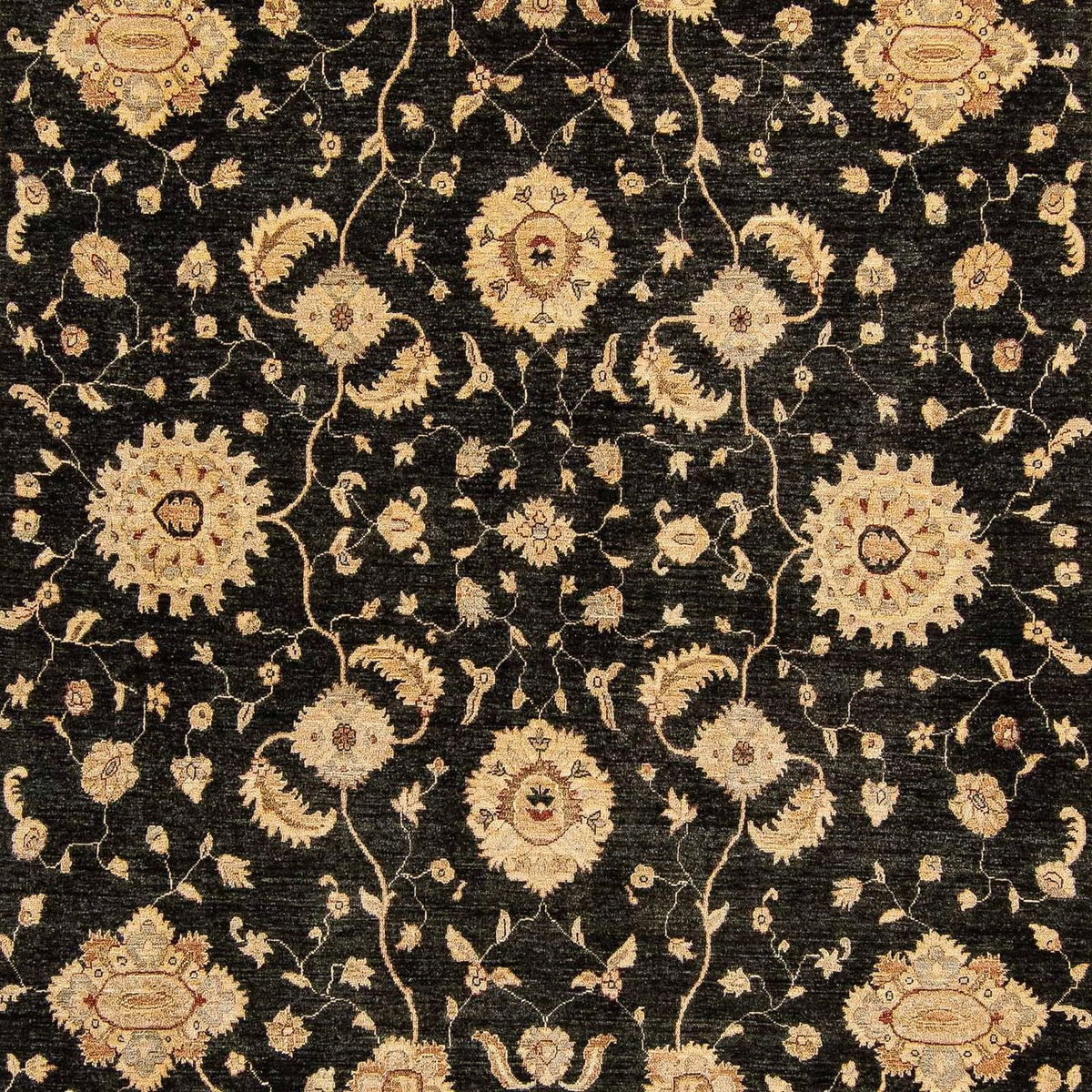 Alfombra Ziegler - 424 x 293 cm - azul oscuro
