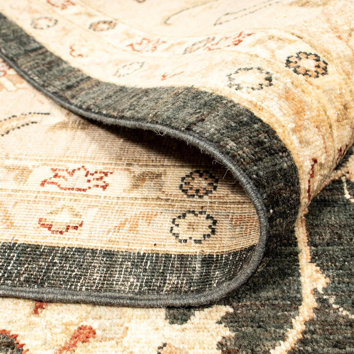 Alfombra Ziegler - 424 x 293 cm - azul oscuro