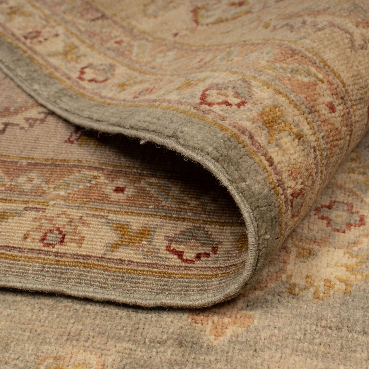 Alfombra Ziegler - 307 x 247 cm - marrón claro