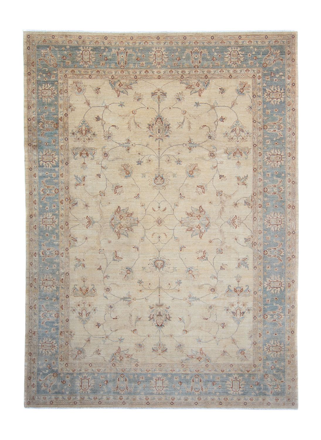 Alfombra Ziegler - 347 x 250 cm - beige claro