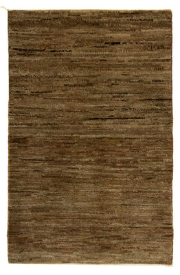 Alfombra Gabbeh - Indus - 113 x 78 cm - marrón oscuro