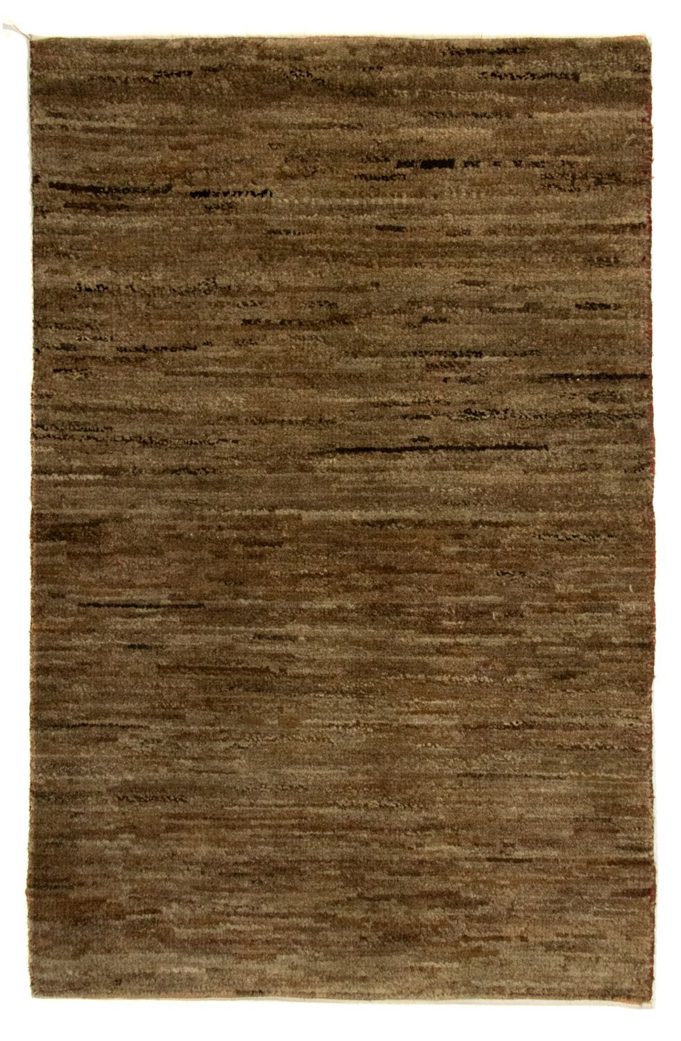 Alfombra Gabbeh - Indus - 113 x 78 cm - marrón oscuro