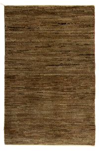 Alfombra Gabbeh - Indus - 113 x 78 cm - marrón oscuro