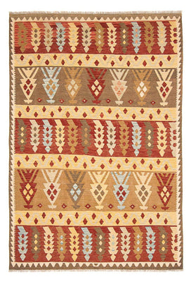 Alfombra Kelim - Splash - 294 x 199 cm - multicolor