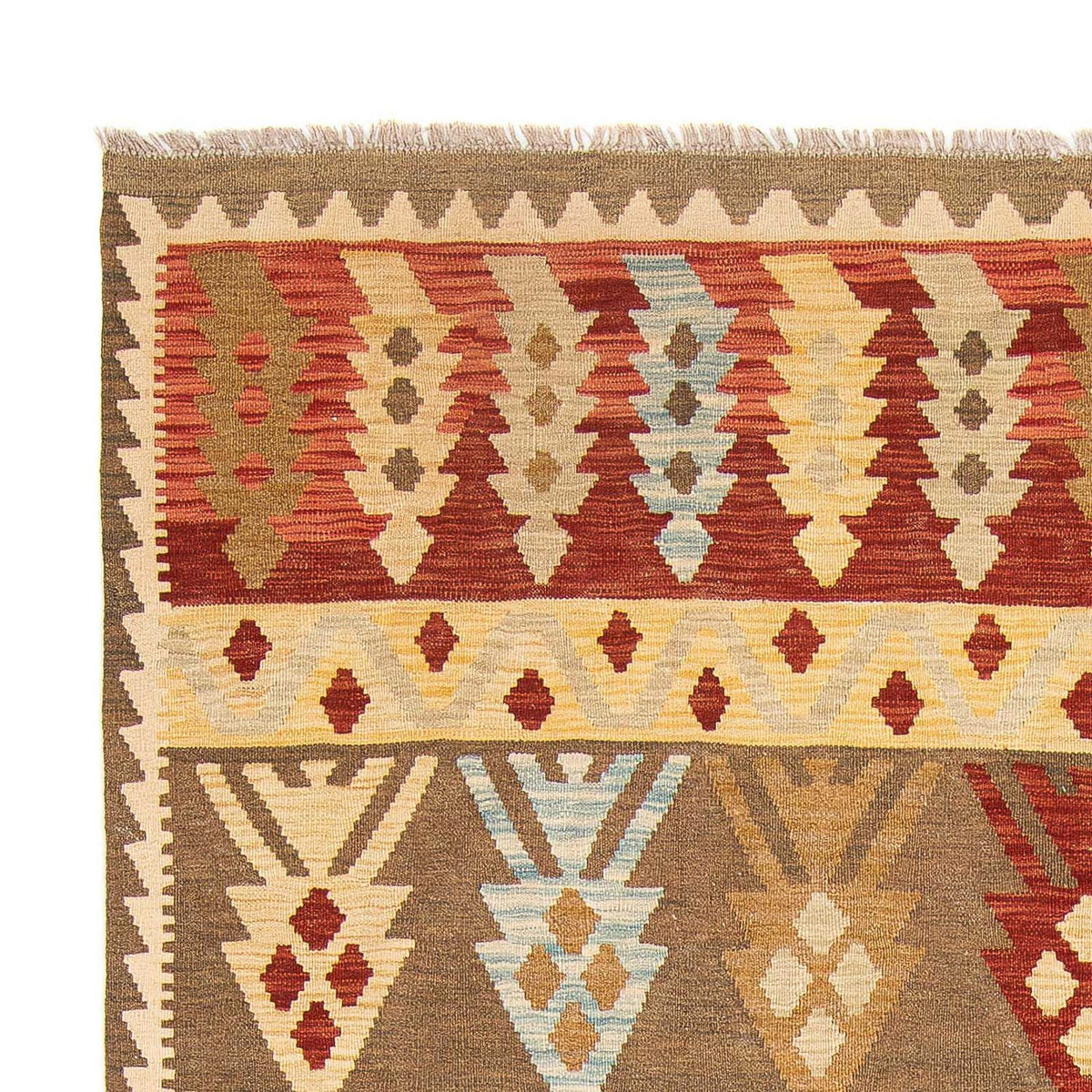 Kilim Maimana Alfombra 199x294cm - Alfombra de lana