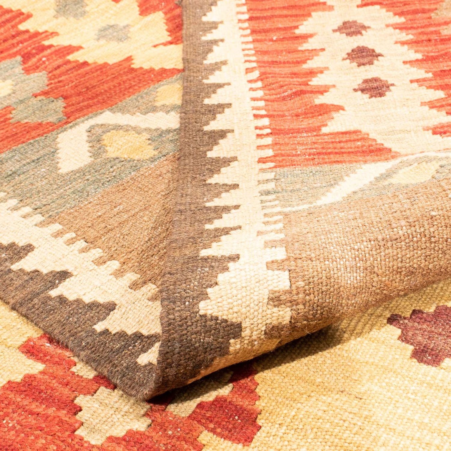 Alfombra Kelim - Oriental - 353 x 256 cm - multicolor