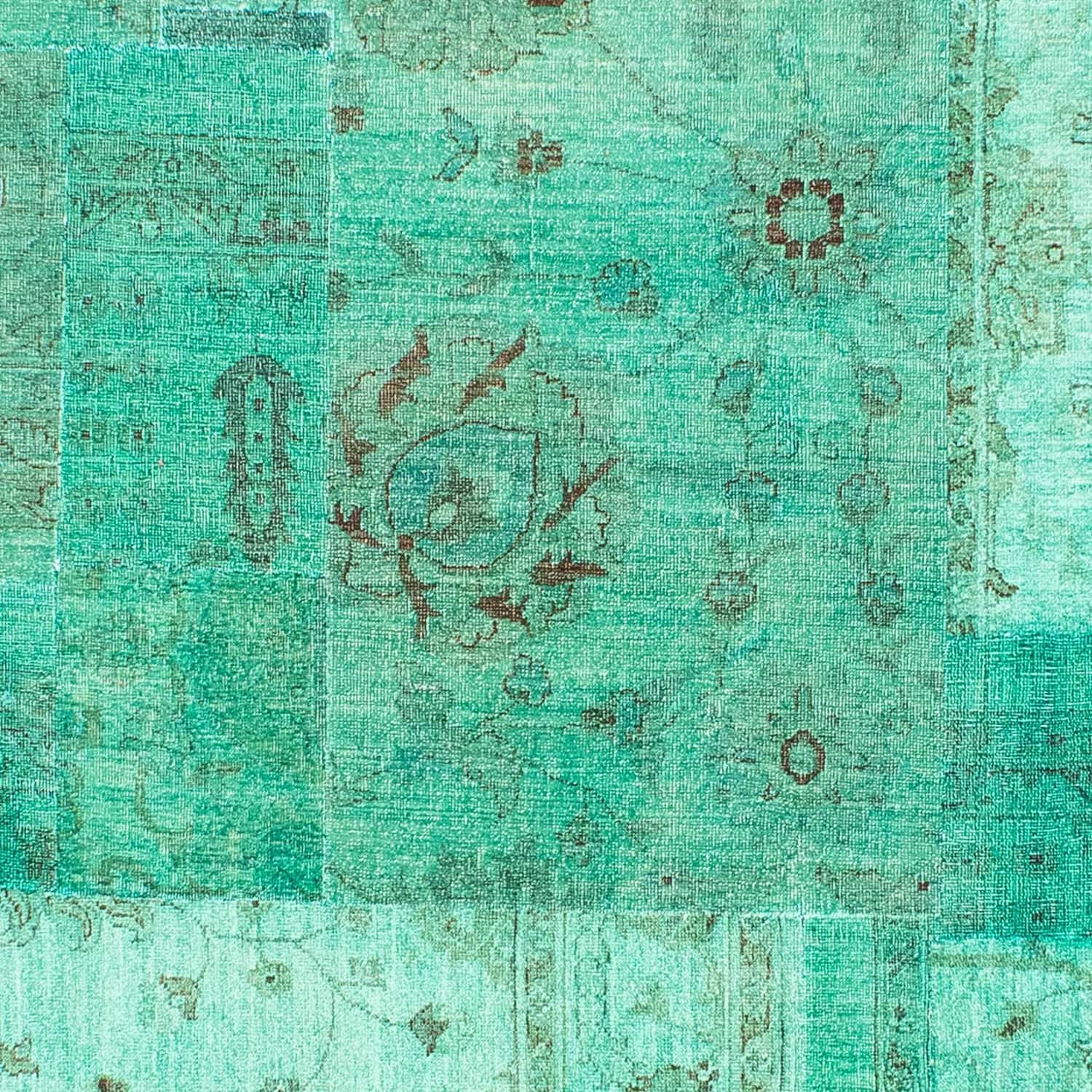 Alfombra de patchwork - 290 x 212 cm - multicolor