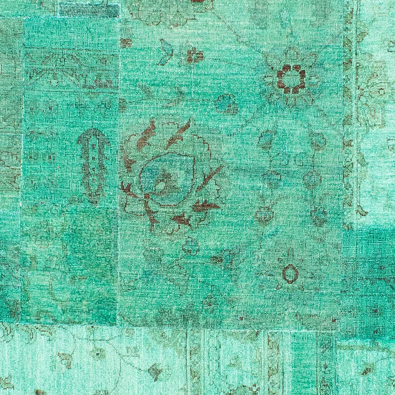 Alfombra de patchwork - 290 x 212 cm - multicolor