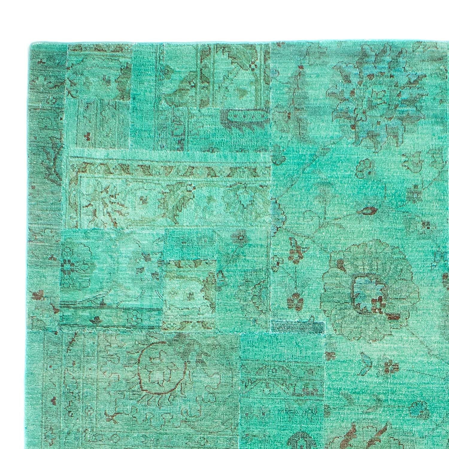 Alfombra de patchwork - 290 x 212 cm - multicolor