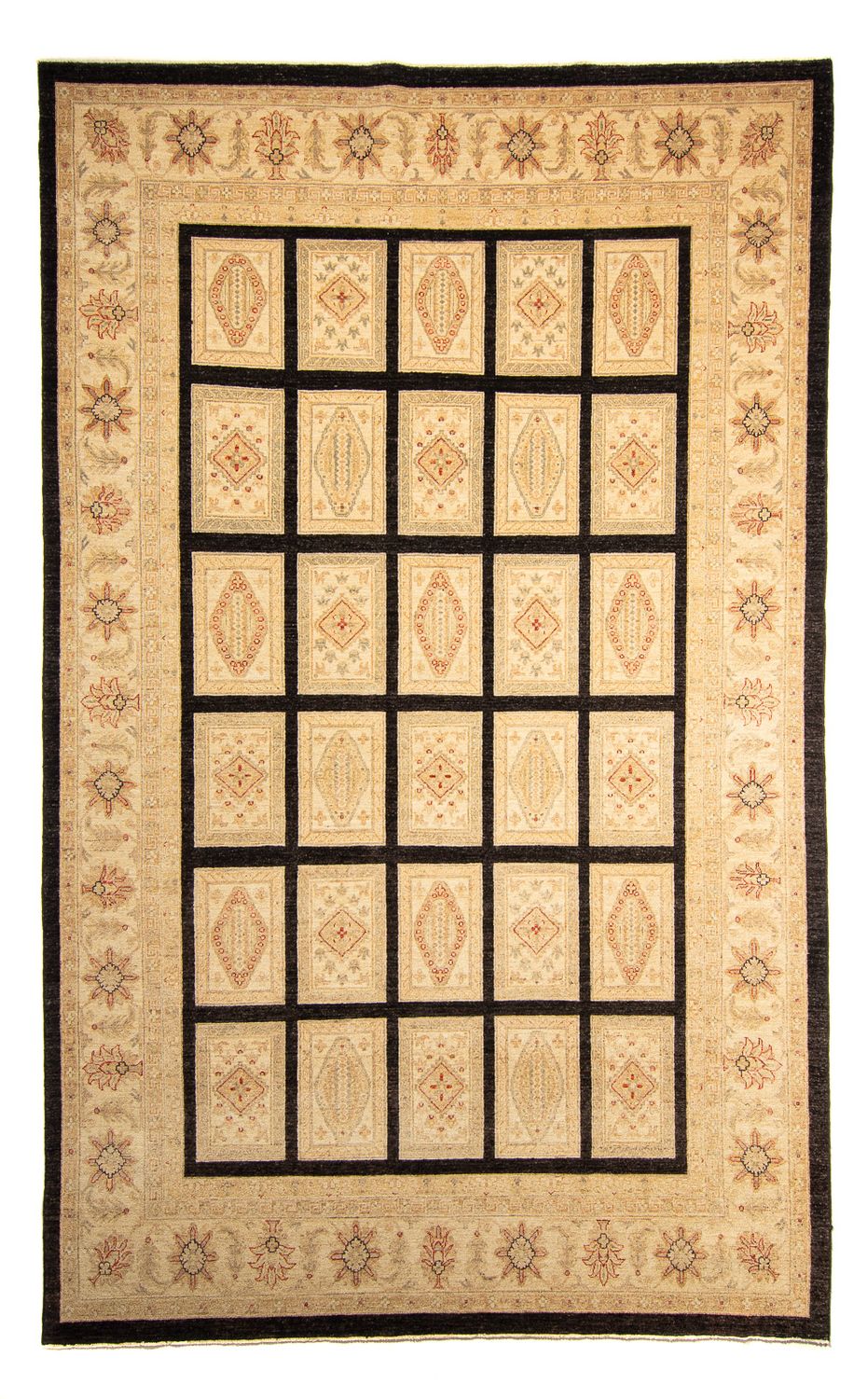 Alfombra Ziegler - Bakhtiari - 377 x 239 cm - beige claro