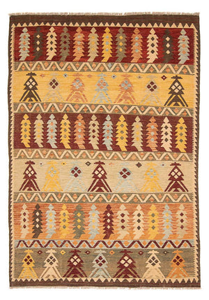 Alfombra Kelim - Splash - 294 x 203 cm - multicolor