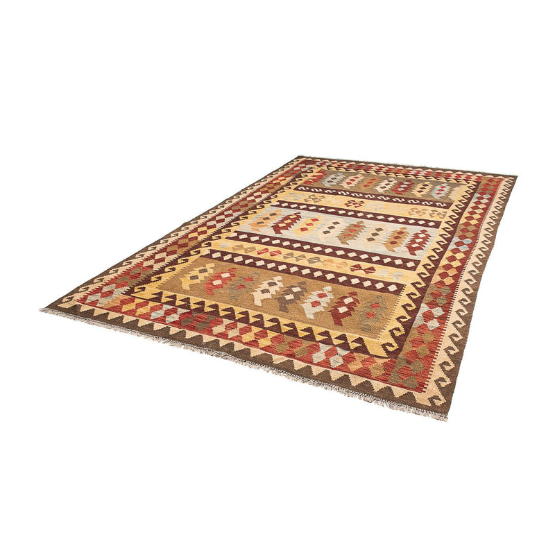 Alfombra Kelim - Splash - 296 x 197 cm - multicolor