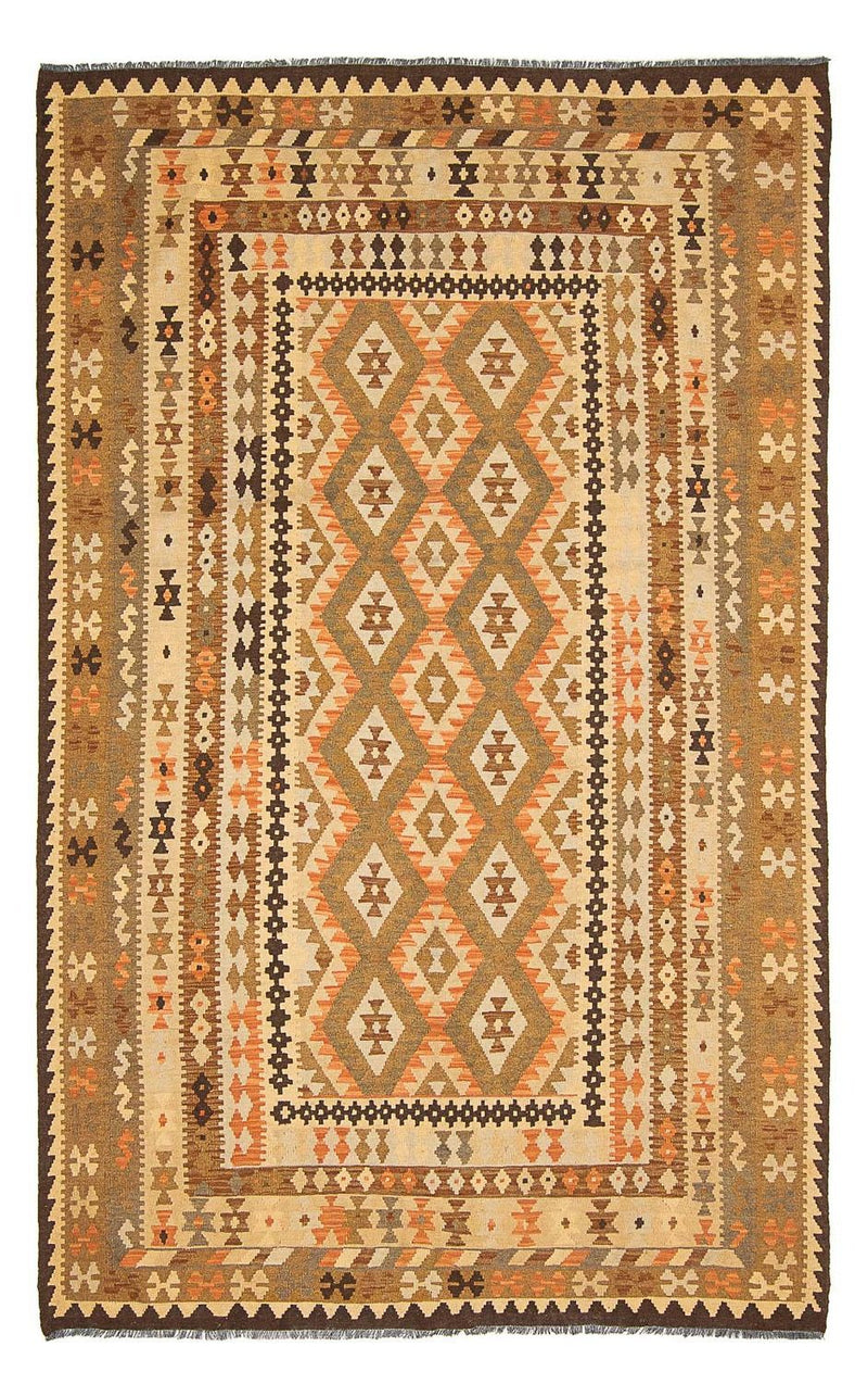 Alfombra Kelim - Splash - 299 x 192 cm - multicolor