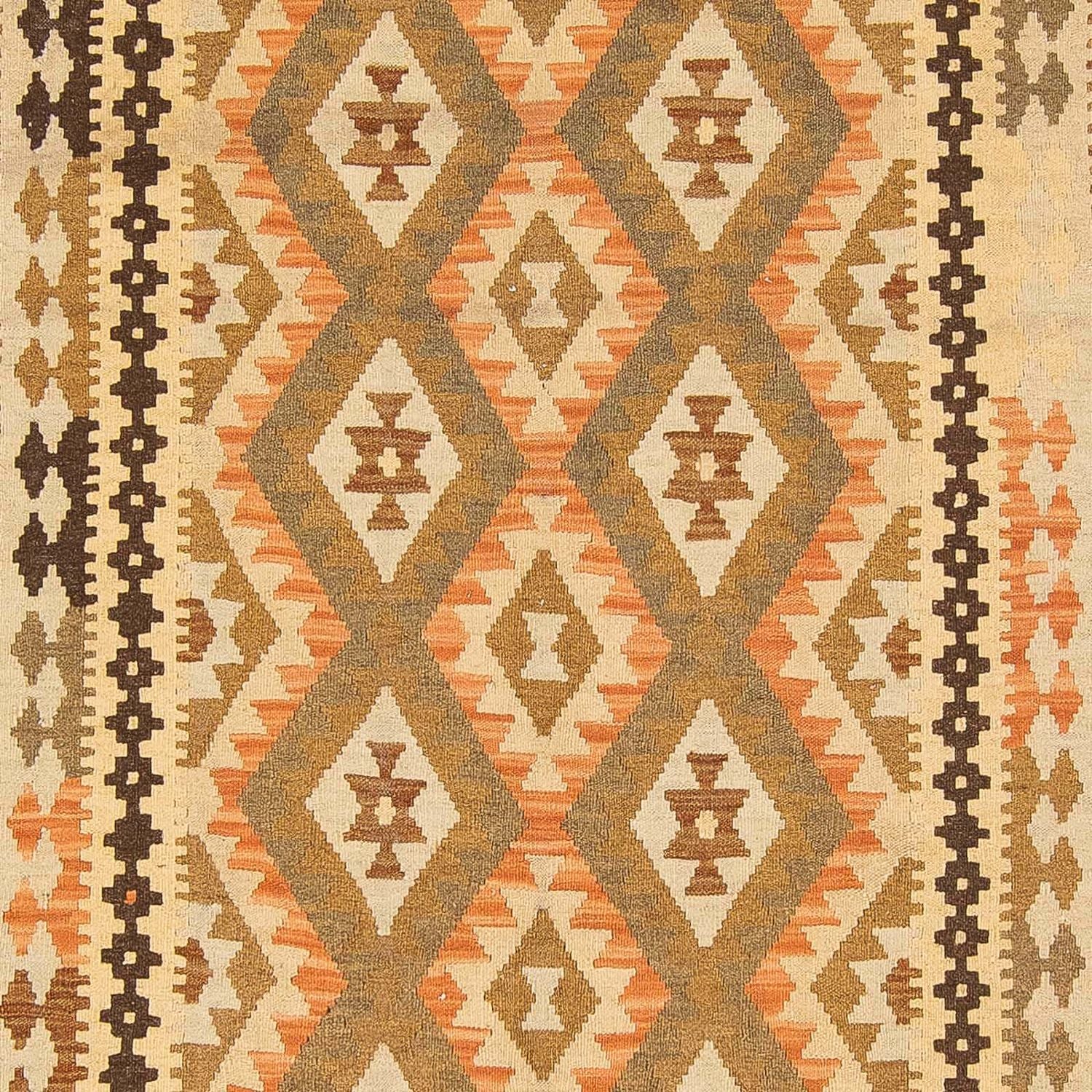 Alfombra Kelim - Splash - 299 x 192 cm - multicolor
