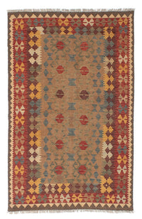 Alfombra Kelim - Oriental - 199 x 148 cm - multicolor