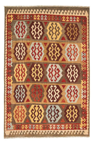 Alfombra Kelim - Splash - 298 x 199 cm - multicolor