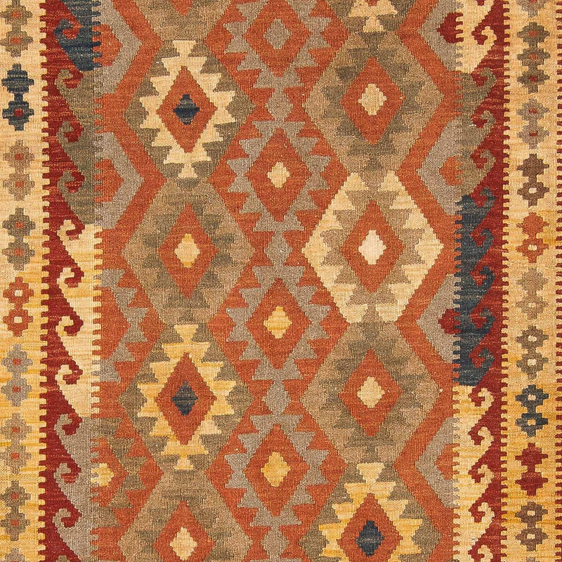 Alfombra Kelim - Splash - 289 x 200 cm - multicolor