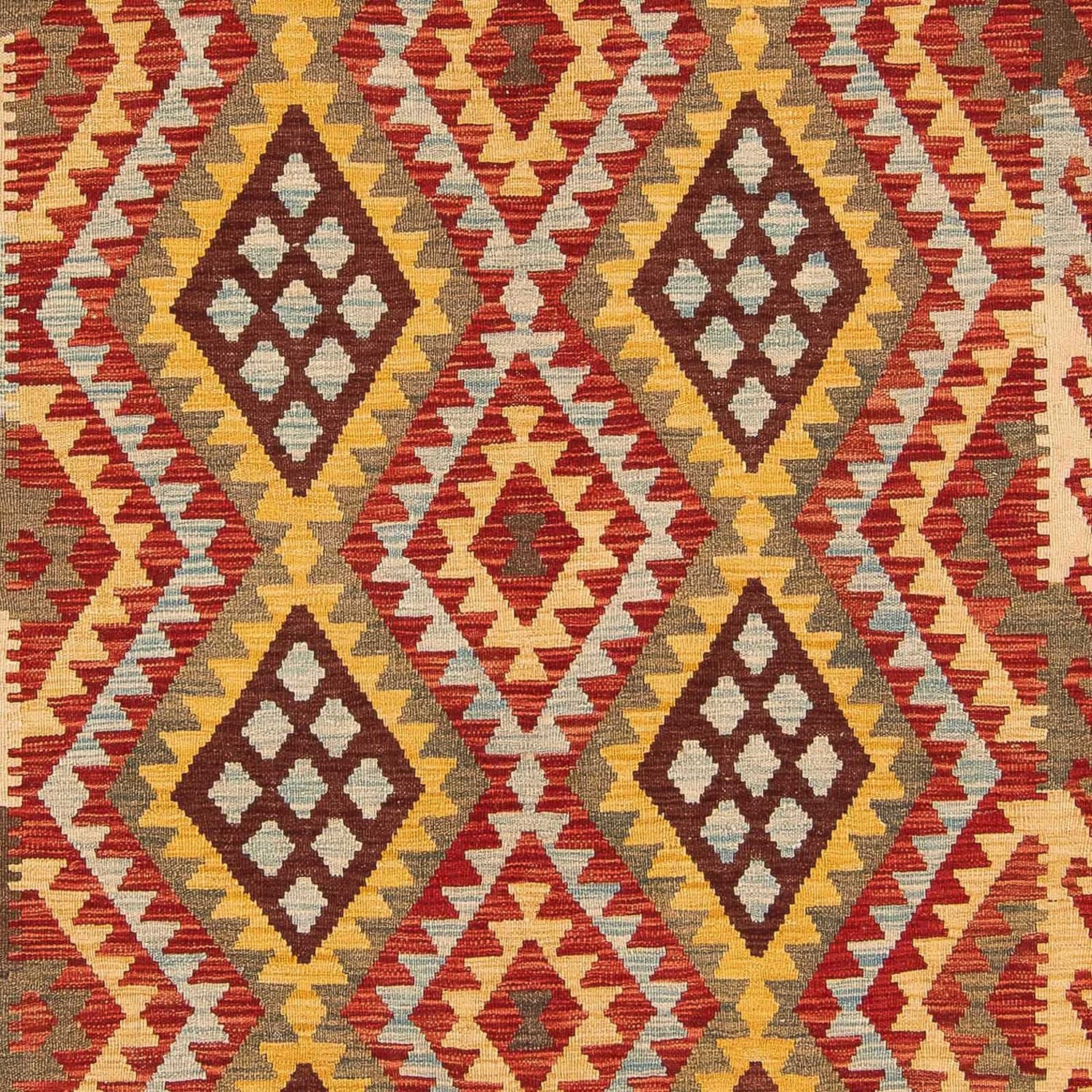 Alfombra Kelim - Splash - 289 x 208 cm - multicolor