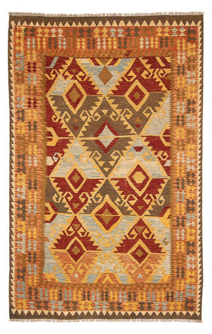 Alfombra Kelim - Splash - 305 x 199 cm - multicolor