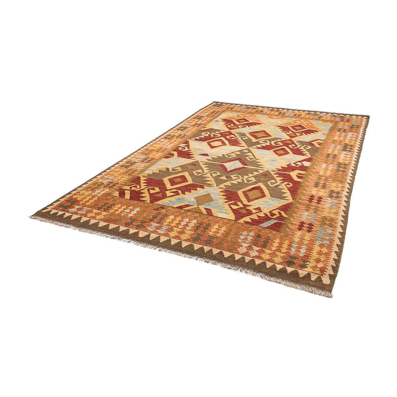 Alfombra Kelim - Splash - 305 x 199 cm - multicolor