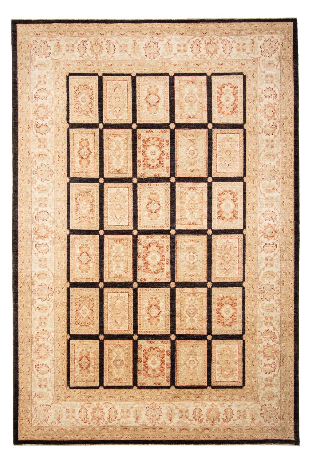 Alfombra Ziegler - 310 x 210 cm - marrón