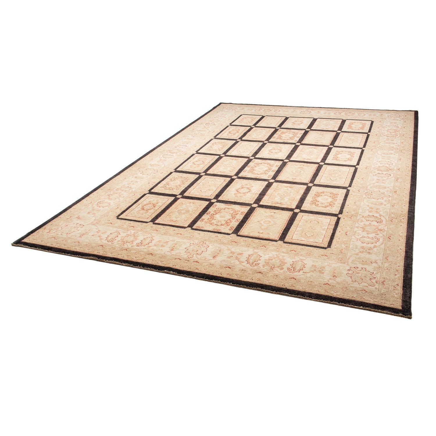Alfombra Ziegler - 310 x 210 cm - marrón