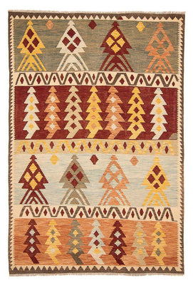 Alfombra Kelim - Splash - 295 x 194 cm - multicolor