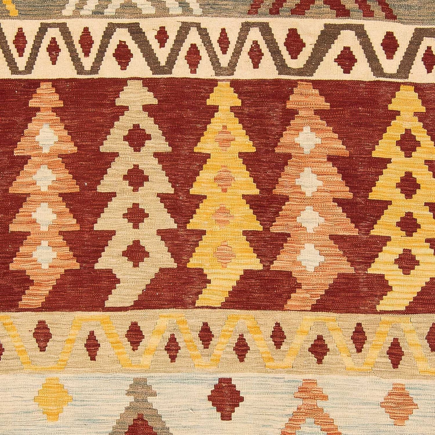 Alfombra Kelim - Splash - 295 x 194 cm - multicolor
