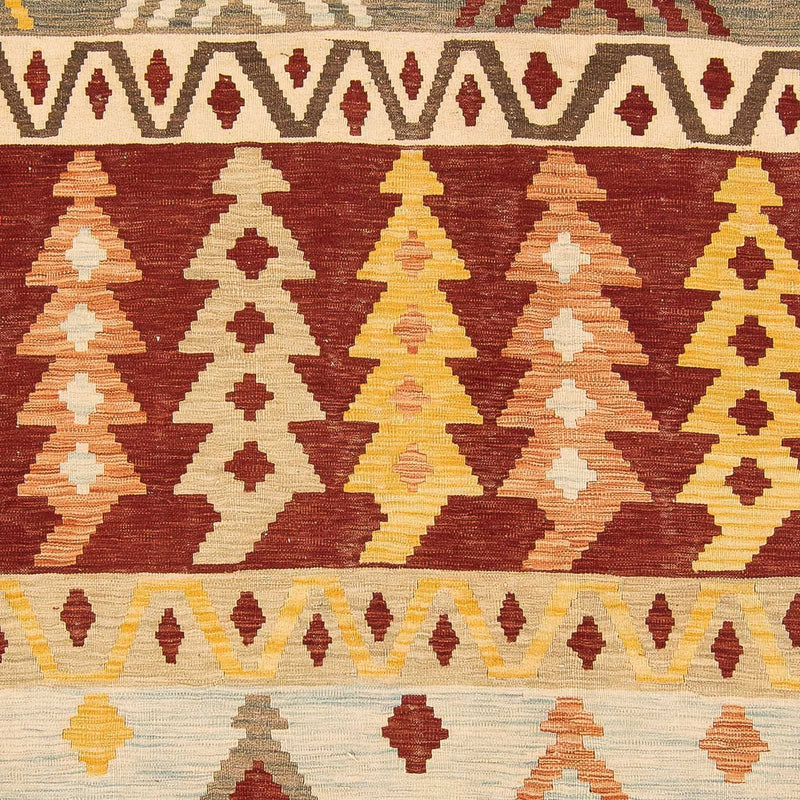 Alfombra Kelim - Splash - 295 x 194 cm - multicolor