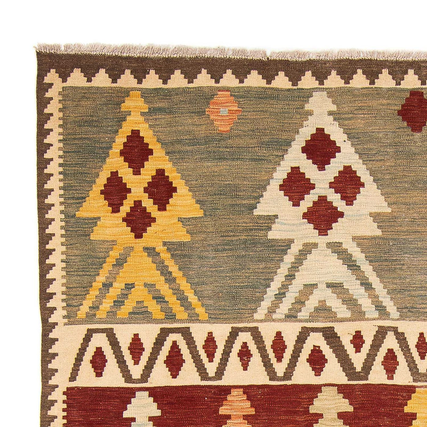 Kilim Maimana Alfombra 295x194cm - Alfombra de lana