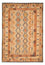 Alfombra Kelim - Splash - 293 x 200 cm - marrón claro