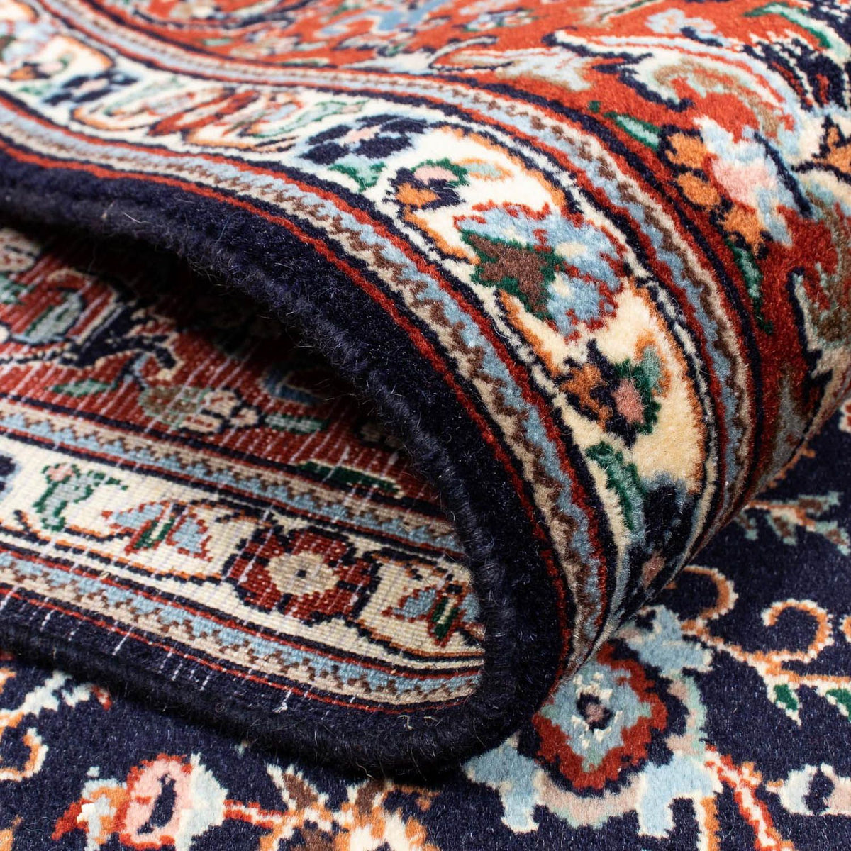 Alfombra persa - Clásica - 243 x 175 cm - azul oscuro