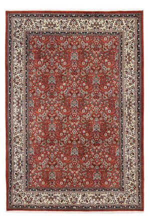 Alfombra persa - Clásica - 288 x 195 cm - rojo oscuro