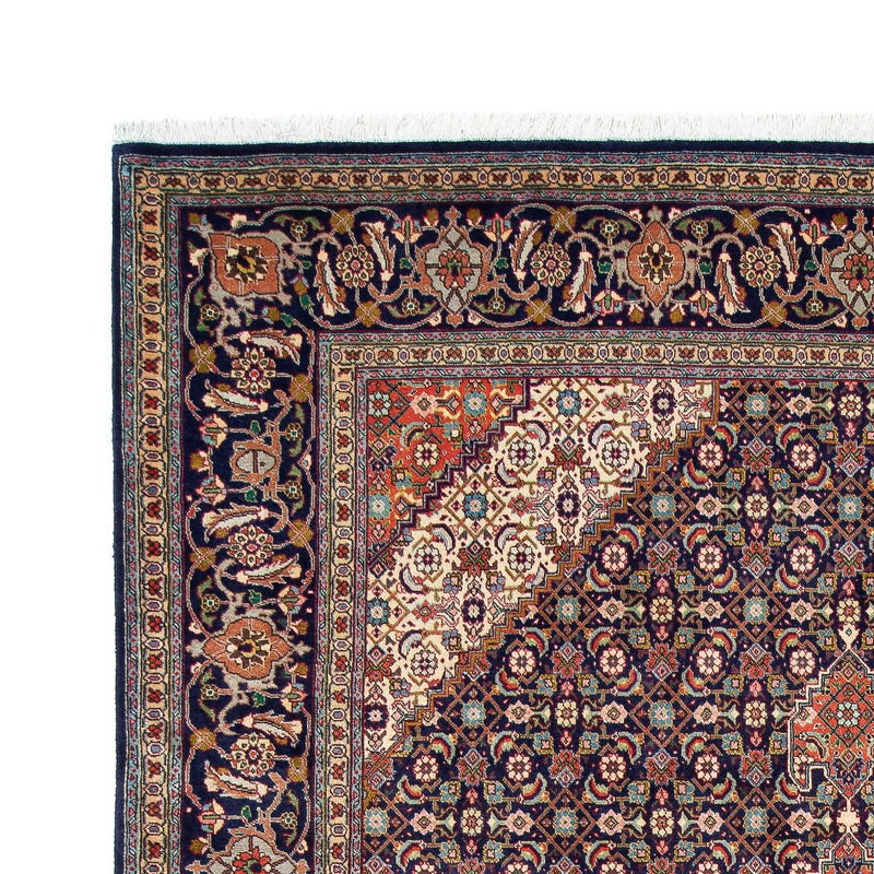 Alfombra persa - Tabriz - 309 x 209 cm - azul oscuro