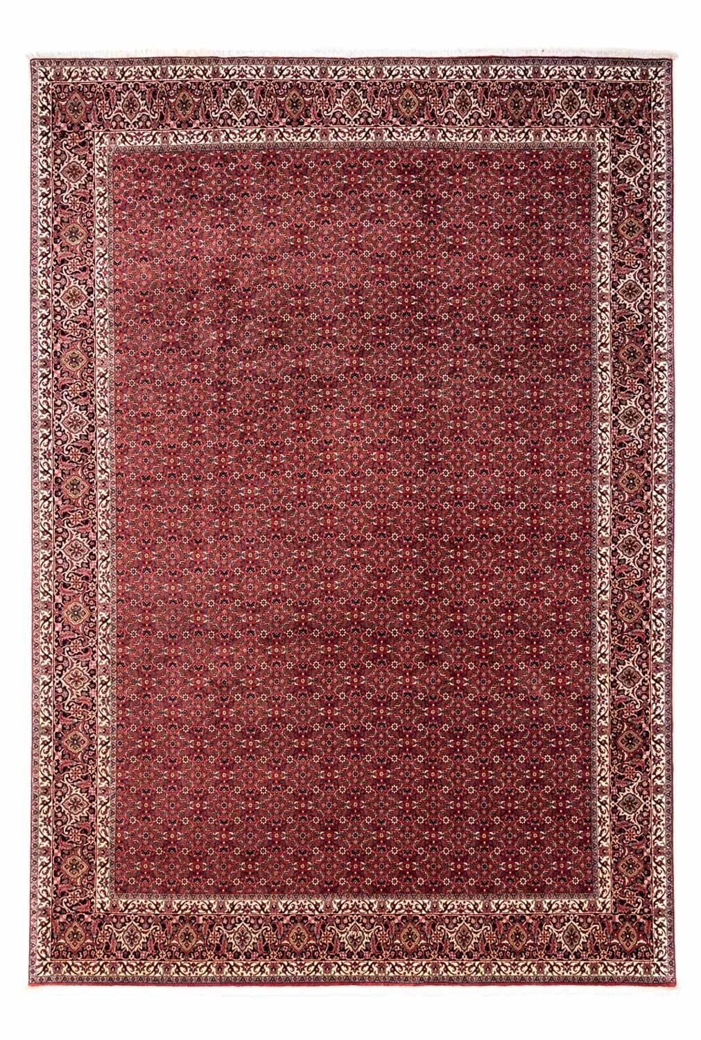 Alfombra persa - Bidjar - 345 x 253 cm - rojo