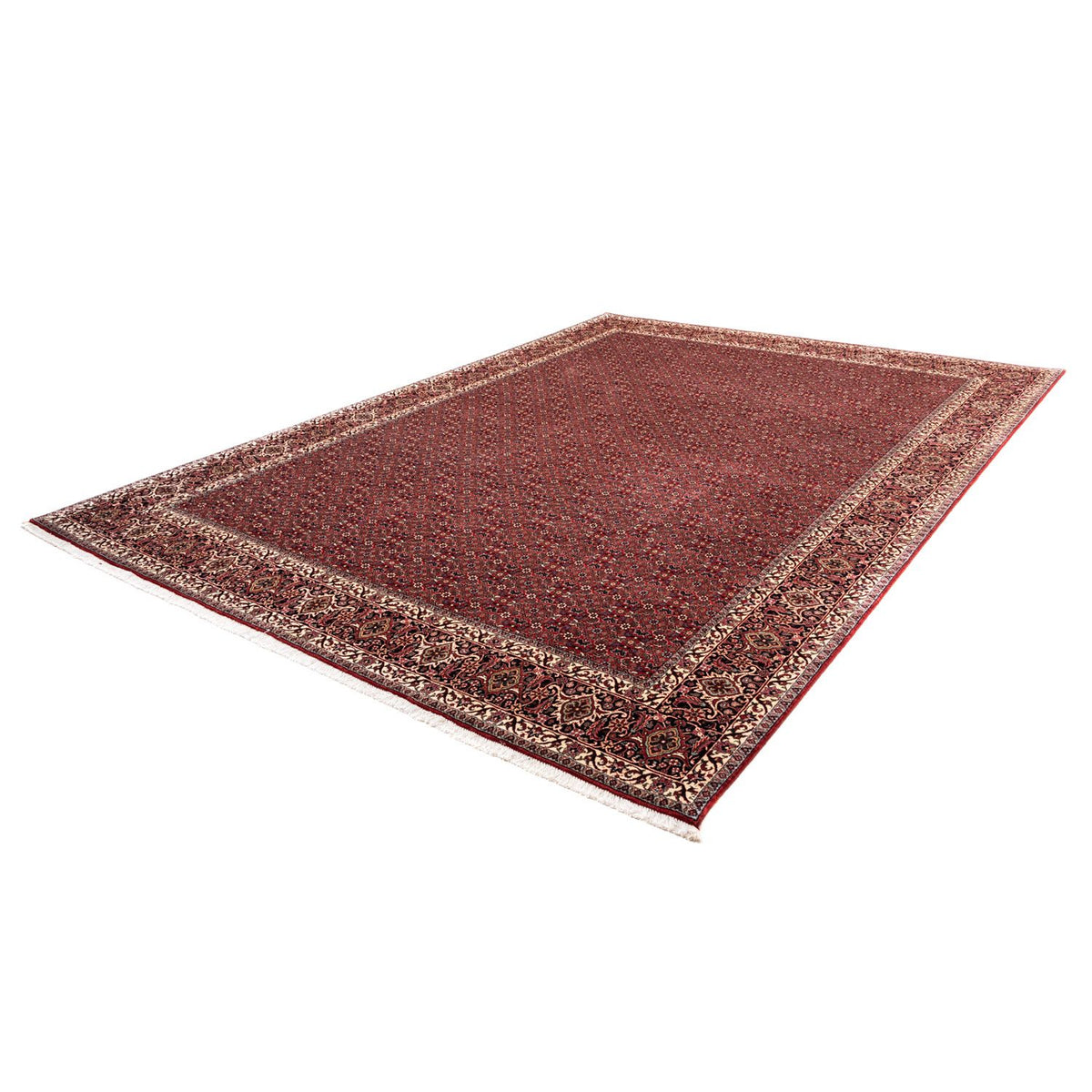 Alfombra persa - Bidjar - 345 x 253 cm - rojo