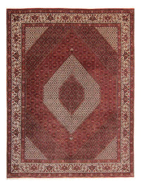Alfombra persa - Bidjar - 397 x 296 cm - rojo oscuro