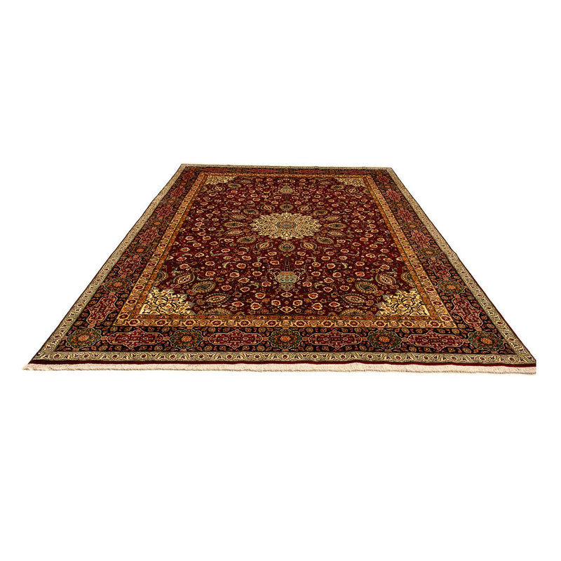 Alfombra persa - Tabriz - 350 x 250 cm - rojo oscuro