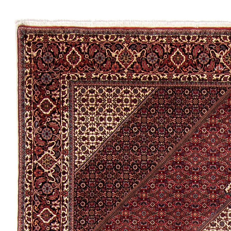 Alfombra persa - Bidjar - 344 x 254 cm - rojo claro